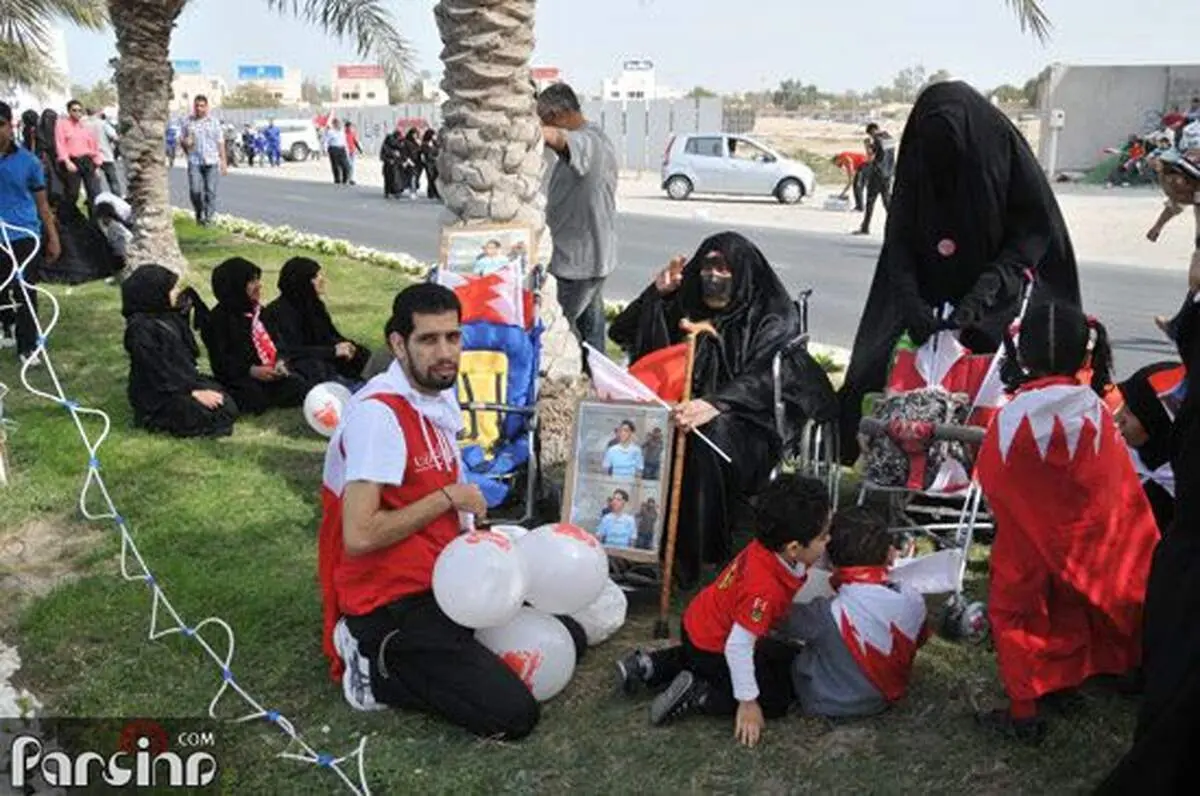 تصاویر جدید از تظاهرات عظیم «لبیک یا بحرین»