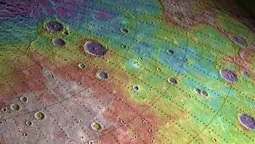 عکس:چشم اندازی از عطارد