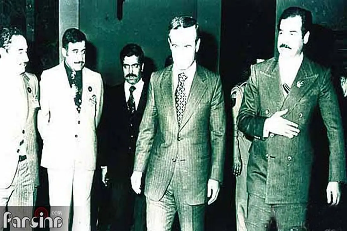 تصاویر: حافظ الأسد مع صدام حسین التکریتی