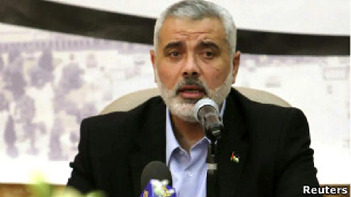 رویترز:‌ هنیه دخالت حماس در جنگ احتمالی اسرائیل با ایران را رد کرد