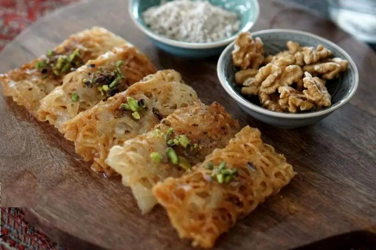 طرز تهیه رشته خوشکار اصیل گیلانی+فیلم