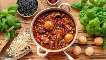 طرز تهیه خورشت خلال کرمانشاه