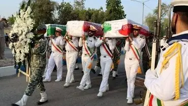 شهادت ٣ تن از مدافعان وطن از نیروی دریایی ارتش 