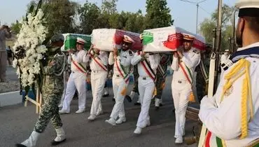 شهادت ٣ تن از مدافعان وطن از نیروی دریایی ارتش 