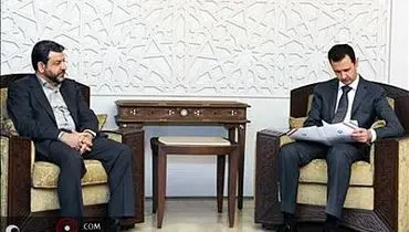 تصاویر: دیدار اخیر بشار الأسد با وزیر ارتباطات ایران