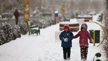 بارش برف مدارس تبریز را مجازی کرد 