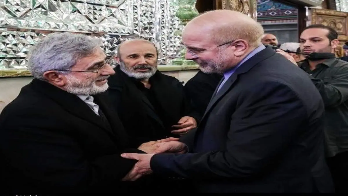 قالیباف: شایعهها درباره سردار قاآنی نادرست و دروغ است
