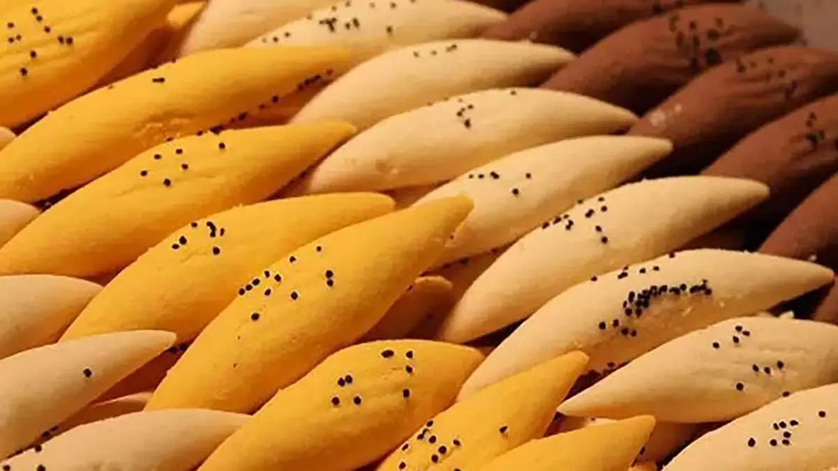 طرز تهیه شیرینی پادرازی قزوین مخصوص عید نوروز+ فیلم