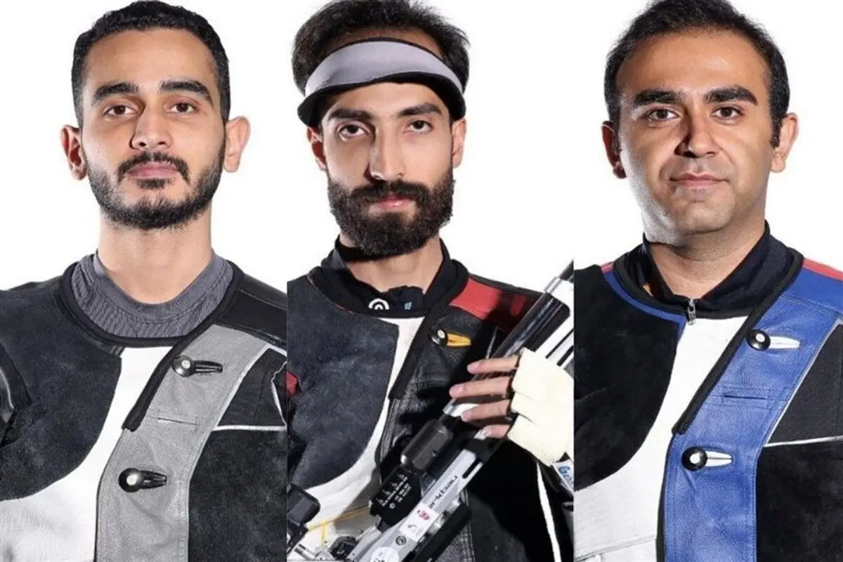  تیم تفنگ مردان ایران در جایگاه چهارم آسیا