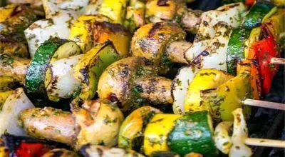 طرز تهیه سبزیجات کبابی خوشمزه و فوری