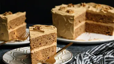 طرز تهیه کیک معطر قهوه و دارچین

