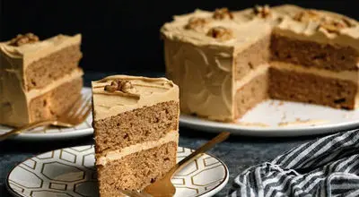 طرز تهیه کیک معطر قهوه و دارچین

