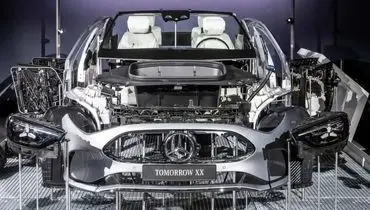 استفاده از قطعات بازیافتی به سبک مرسدس بنز 