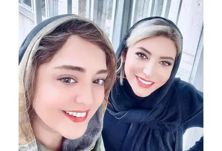 عکسی صمیمانه از نرگس محمدی و فریبا نادری وایرال شد!