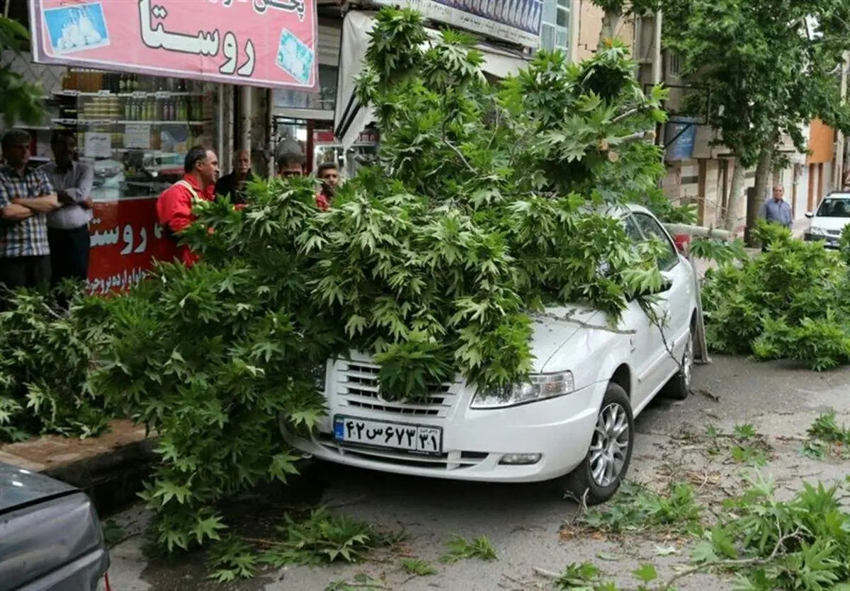 طوفان تندری در راه تهران