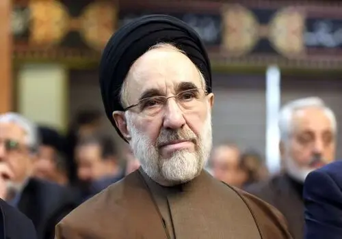 عیادت قائم‌پناه از سید محمد خاتمی+ عکس