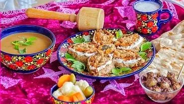 طرز تهیه آبگوشت بادمجان و کشک
