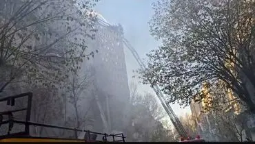 آتش‌سوزی گسترده در یکی از سینماهای تهران+ فیلم