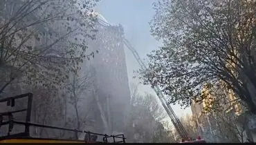 آتش‌سوزی گسترده در یکی از سینماهای تهران+ فیلم