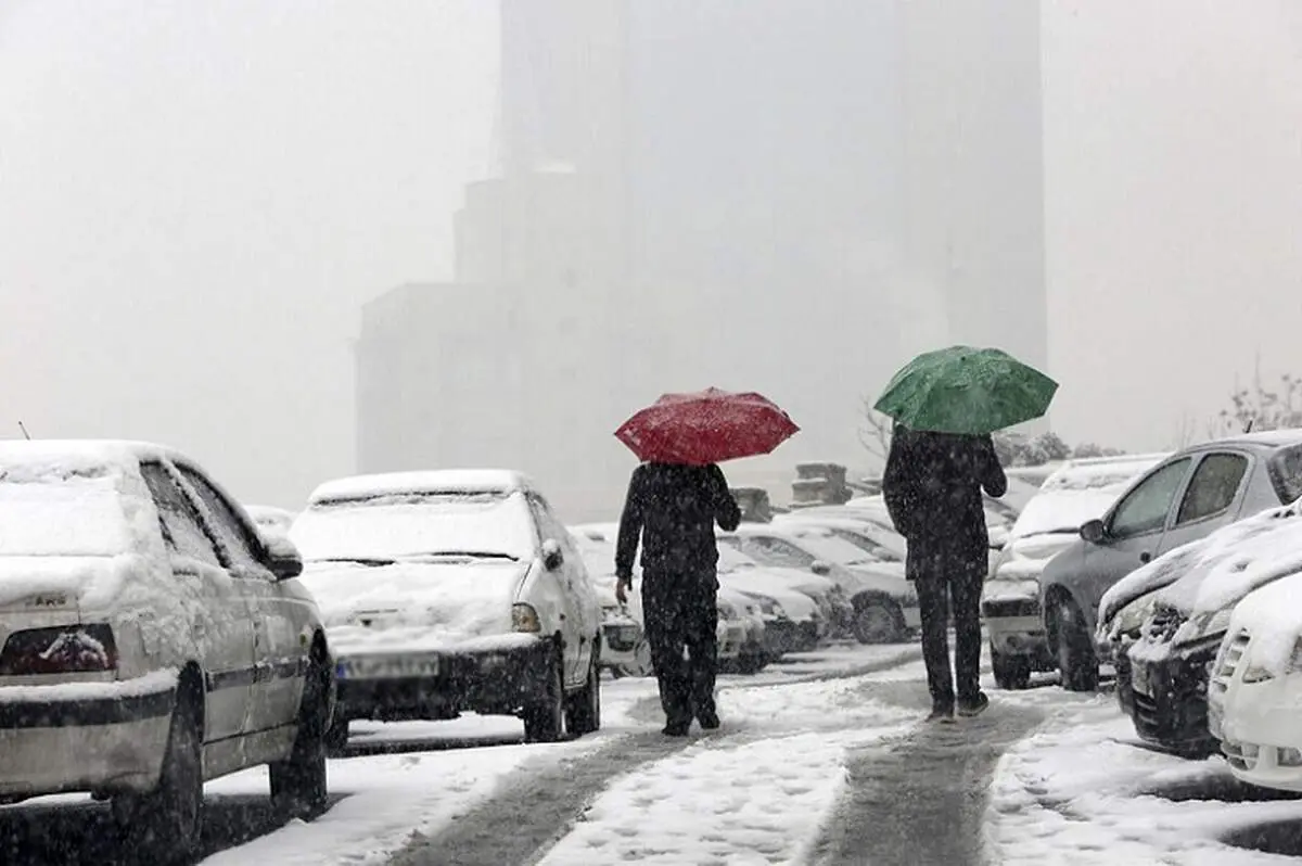 آغاز بارش برف و باران از فردا در این استان‌ها