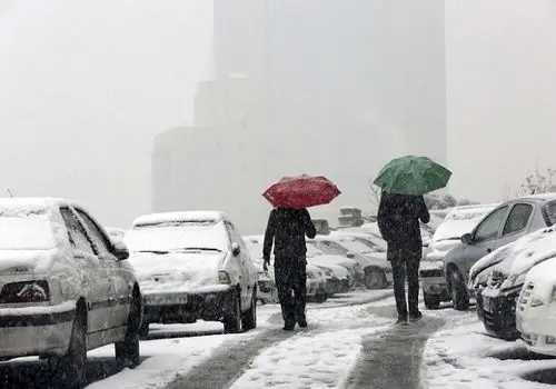 هشدار پلیس به رانندگان در پی بارش برف و باران
