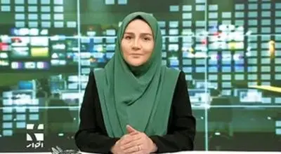 گوینده خانم صداوسیما بعد از این حرکت ناپدید شد!