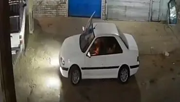 پرت کردن یک خانم به بیرون ماشین حین سرقت در دزفول+ فیلم