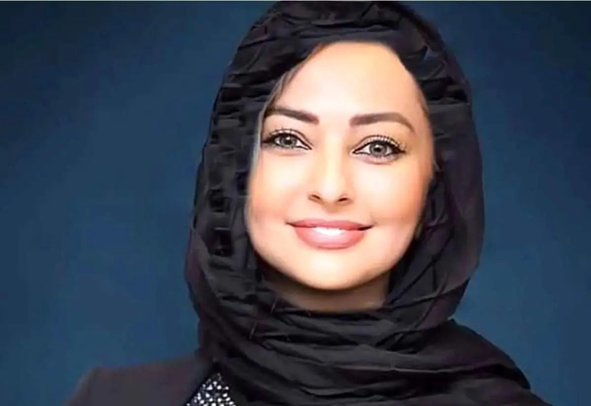 «نفیسه روشن» با لباس عروس در پشت‌صحنۀ «لازانیا»؛ سال 96