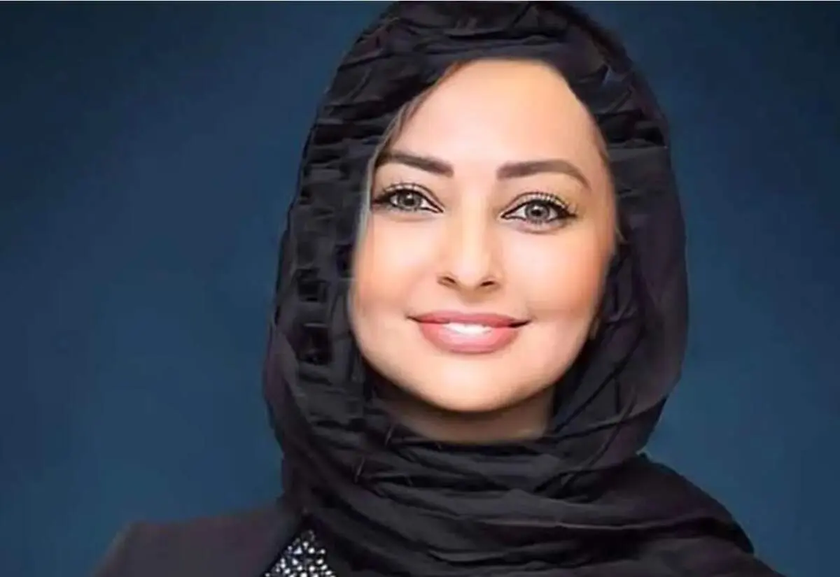 «نفیسه روشن» با لباس عروس در پشت‌صحنۀ «لازانیا»؛ سال 96