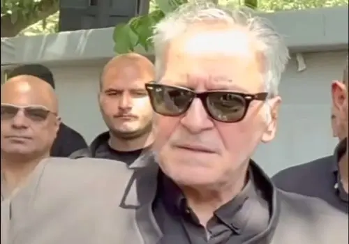 قاب دیدنی از نفیسه روشن در کنار سوپراستار سینمای ایران