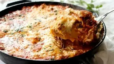 طرز تهیه لازانیا بدون فر؛ لازانیا کته ای خوشمزه
