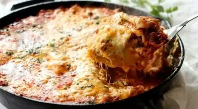 طرز تهیه لازانیا بدون فر؛ لازانیا کته ای خوشمزه
