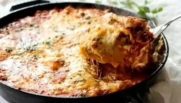 طرز تهیه لازانیا بدون فر؛ لازانیا کته ای خوشمزه

