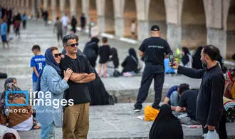 تصاویری از زاینده رود میزبان میهمانان تازه