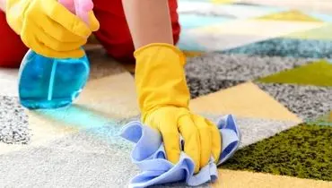 روش های قطعی برای پاک کردن لکه از روی فرش