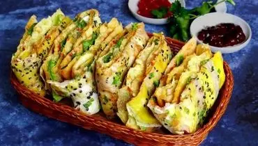 طرز تهیه جیان بینگ ؛ کرپ خیابانی مشهور چینی

