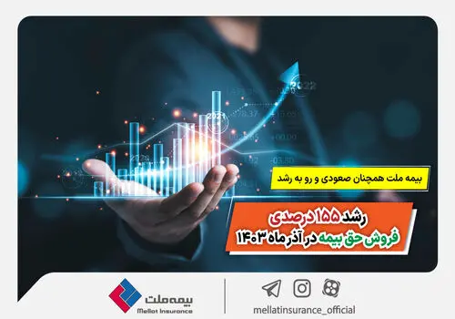 نسبت خسارت بیمه ملت ۲۷.۸۱ درصد کمتر از میانگین صنعت بیمه شد