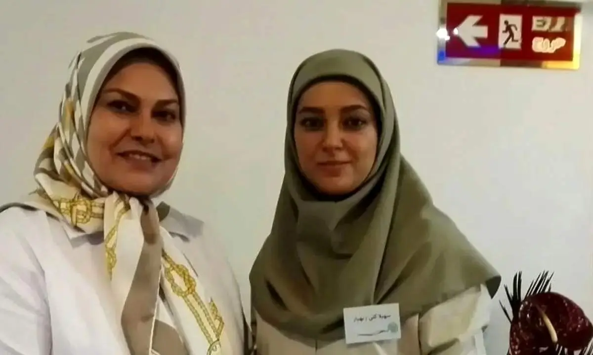 گذر هشت ساله: تصویری جدید از آرام چراغی، بازیگر نقش «سهیلا» در کنار همسرش!