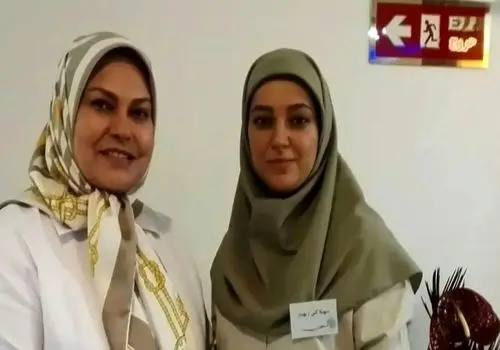 گذر هشت ساله: تصویری جدید از آرام چراغی، بازیگر نقش «سهیلا» در کنار همسرش!