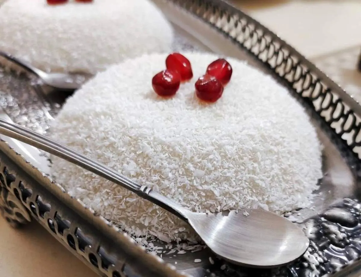 طرز تهیه دسر برفی نارگیلی؛ ساده و مجلسی

