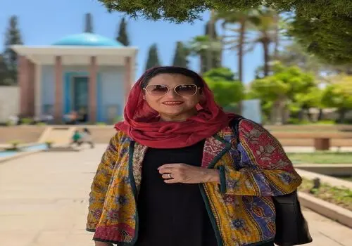 حال و هوای بهاری شبنم مقدمی در دل پاییز جلب توجه کرد+عکس