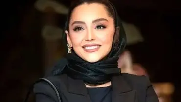 نازنین بیاتی مشکی‌پوش شد