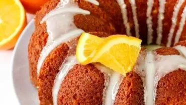 روش تهیه کیک پرتقالی خوش طعم با سس محبوب