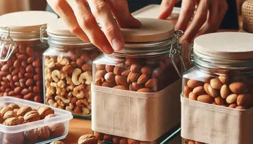 با این ظروف، آجیل همیشه مثل روز اول تازه و خوشمزه می‌ماند!

