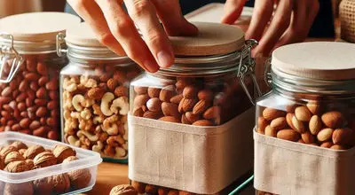 با این ظروف، آجیل همیشه مثل روز اول تازه و خوشمزه می‌ماند!

