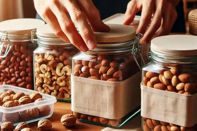 با این ظروف، آجیل همیشه مثل روز اول تازه و خوشمزه می‌ماند!

