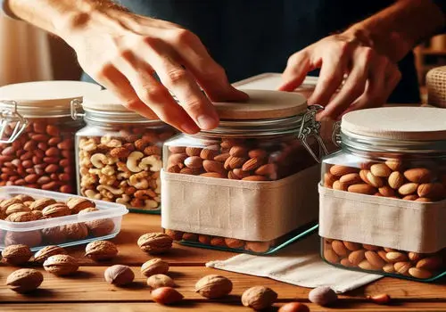 با این ظروف، آجیل همیشه مثل روز اول تازه و خوشمزه می‌ماند!

