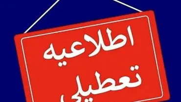 مدارس این استان تا پایان هفته تعطیل شد