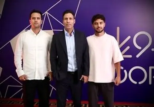 خوش تیپ ترین های مستطیل سبز روی فرش قرمز /عکس