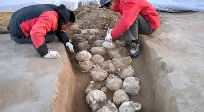 دروازه‌های خونین؛ گودالی که راز قربانیان ۴ هزار ساله را فاش می‌کند + عکس